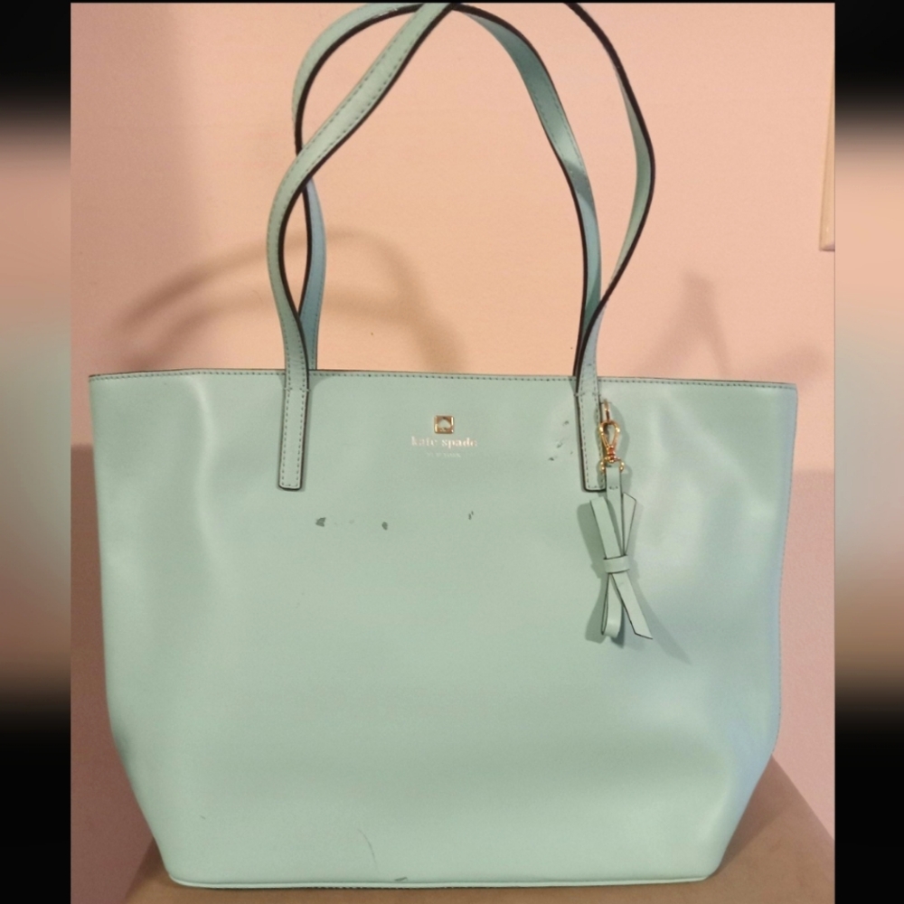 Kate Spade Light Blue Tote Bag